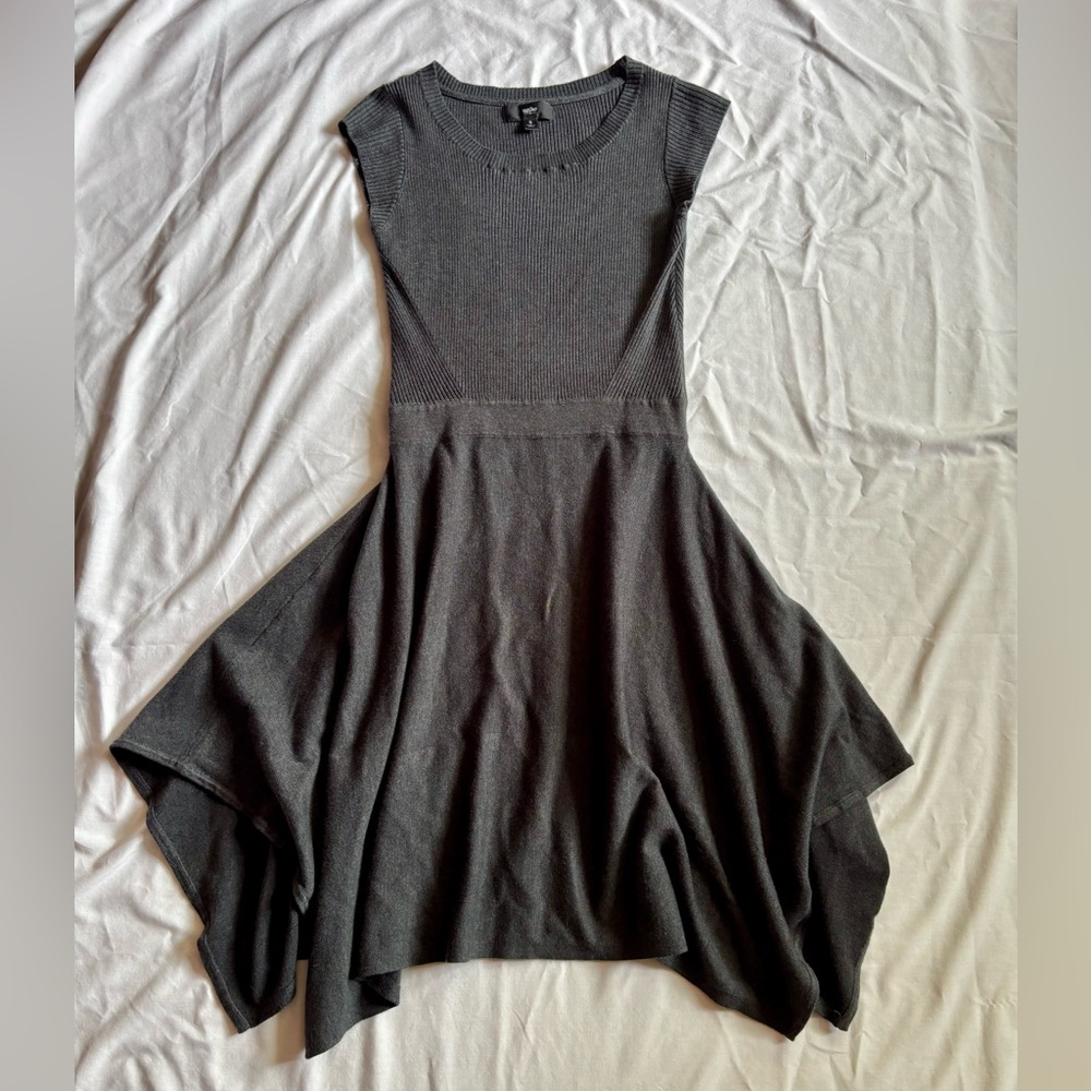 Mossimo charcoal gray Knit Dress